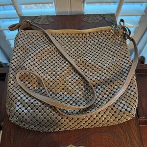 Whiting & Davis Mesh Crossbody Bag Vintage USA
